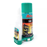 Akfix 705 extra starker Profi Alleskleber mit Spray Aktivator, Sekundenkleber