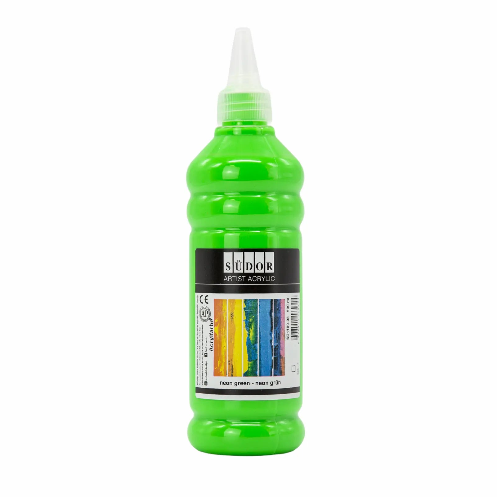 ACRYLFARBE 500 ml. Hochpigmentierte Malfarben. Neon Pastell Kreidefarbe Acrylic