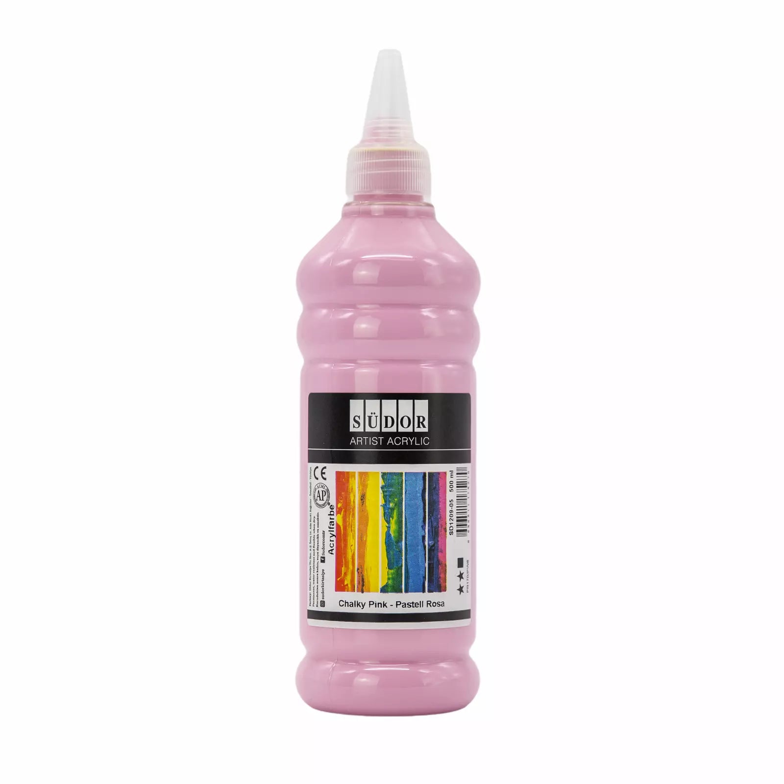 ACRYLFARBE 500 ml. Hochpigmentierte Malfarben. Neon Pastell Kreidefarbe Acrylic