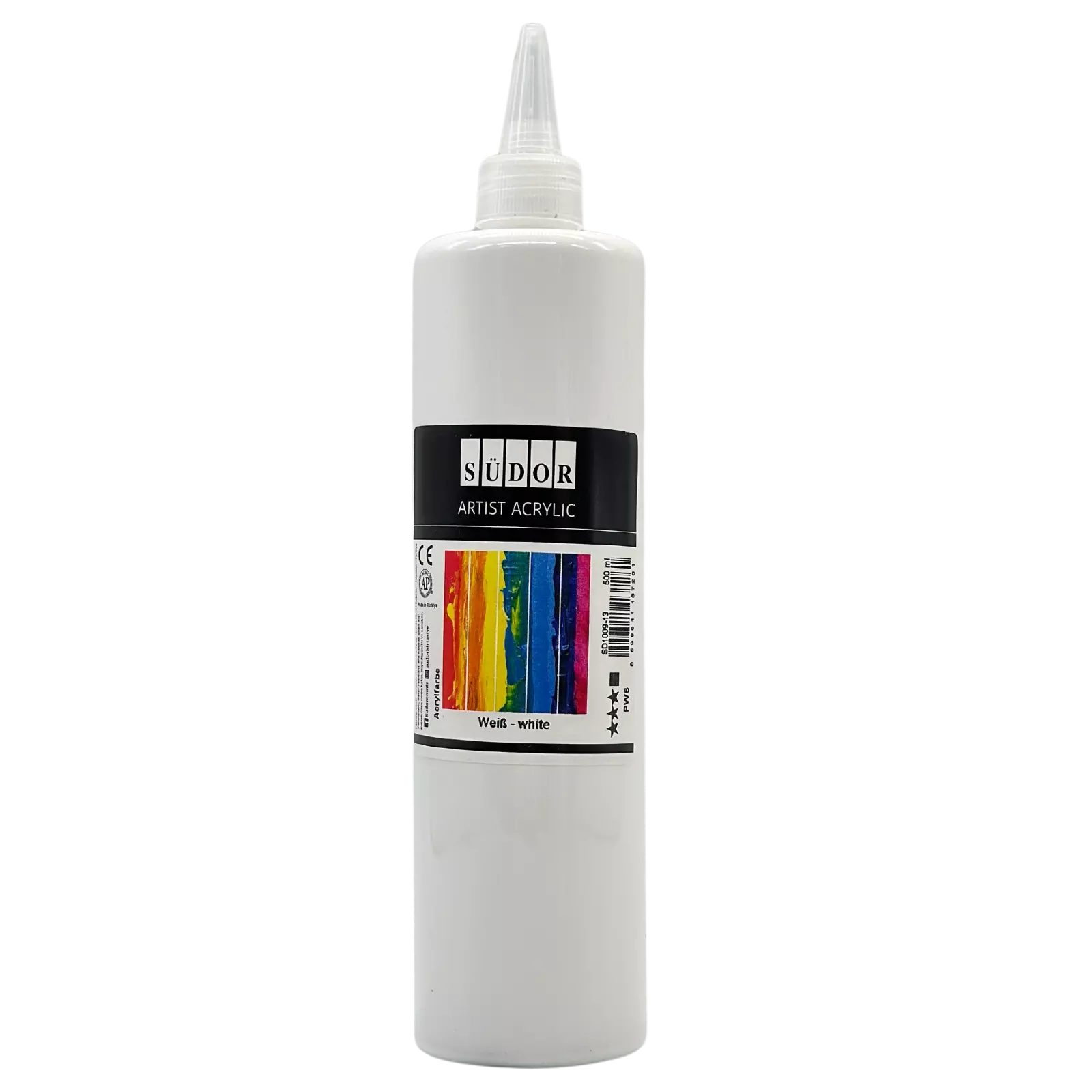 ACRYLFARBE 500 ml. Hochpigmentierte Malfarben. Neon Pastell Kreidefarbe Acrylic