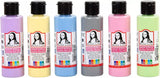 Acrylfarben-Set. 6 Farben je 60ml. Hochpigmentierte Malfarben. Allzweckfarben.